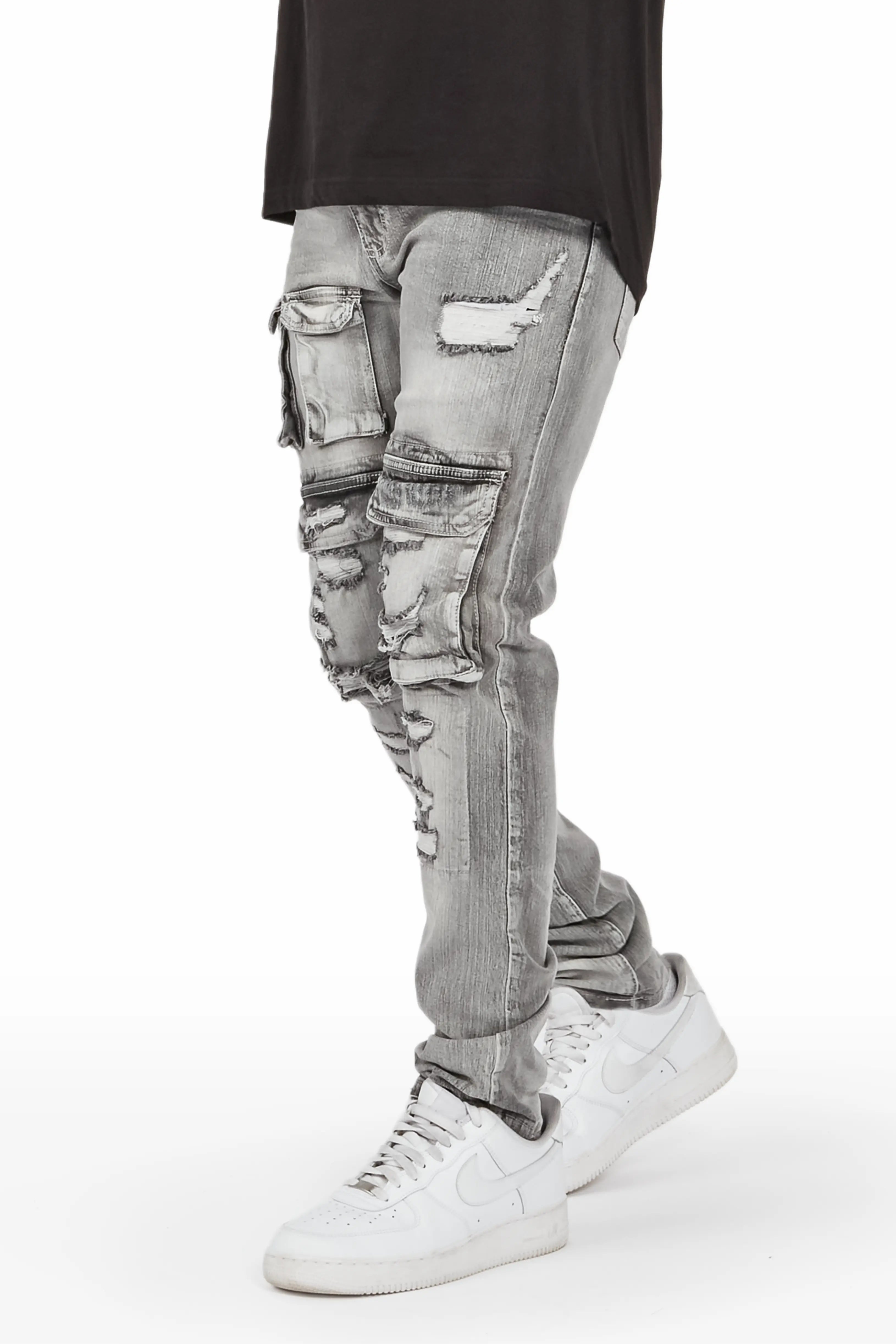 Buy Grey Jeans for Men by Produkt By Jack & Jones Online | Ajio.com